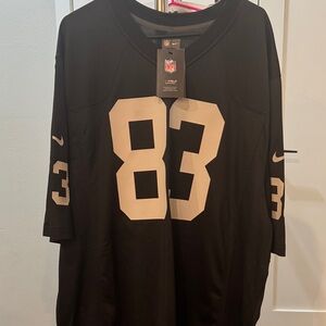 Nike Black and White Jersey with Number 83